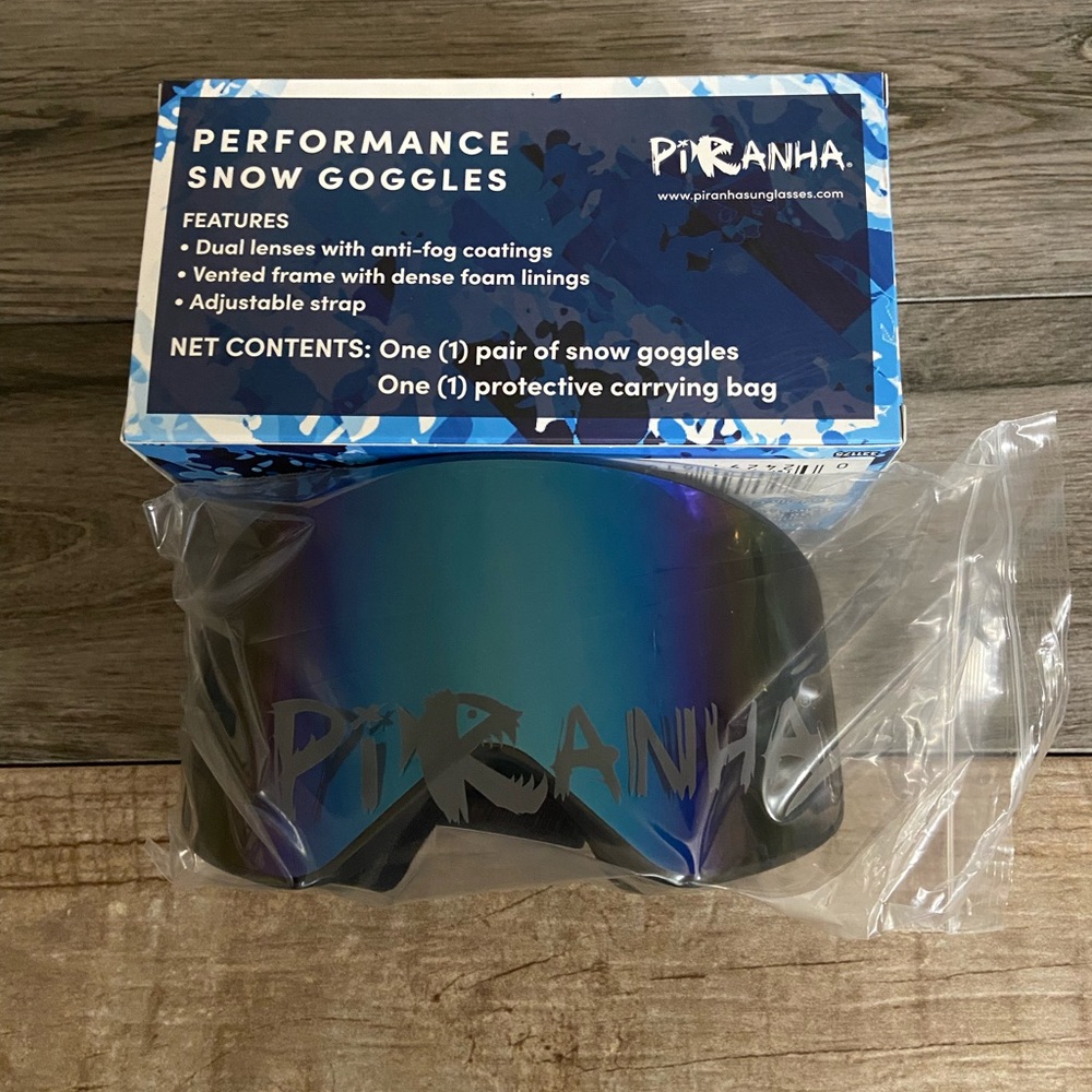 Piranha Performance Snow Goggles - Picture 3 of 4